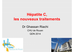 H&eacute;patite C, les nouveaux traitements