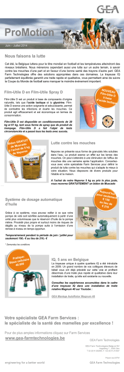 Juin - GEA Farm Technologies