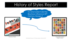 History of Styles Report