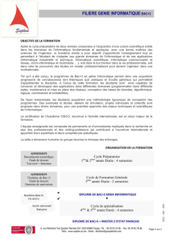 Fiche Bac+3 GI - SUPTEM | Groupe BMHS
