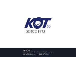 KOT Company Profile.key