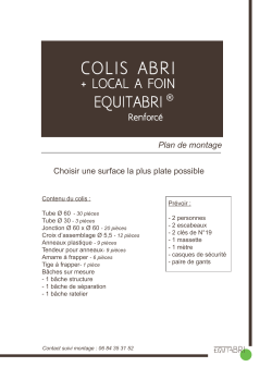 COLIS ABRI - EQUITABRI