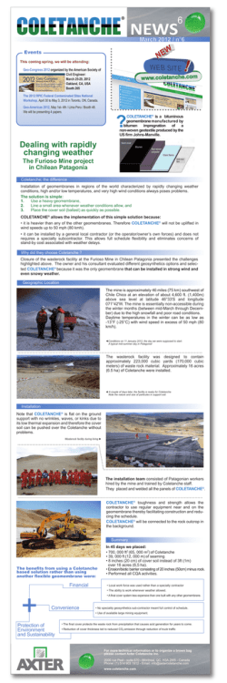 Dealing with rapidly changing weather The Furioso