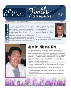 Meet Dr. Michael Kim… - Altima Dental Centres