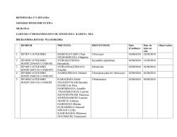 IBURANISHA RYO KU WA 02/06/2014 1 RP 0071/14/TGI
