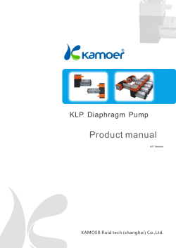 KLP product mannual.A1