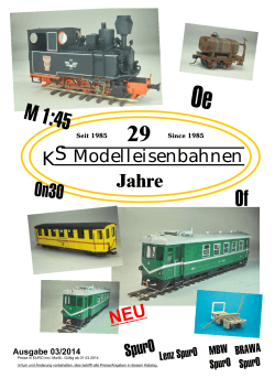neuer Katalog - KS Modelleisenbahnen