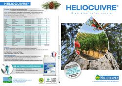 HELIOCUIVRE&reg; - Helioterpen
