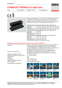 FOAMGLAS® PERINSUL HL (High load)
