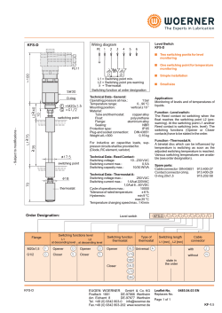 P0485 EN KFS-D Level switch.cdr - TROMA