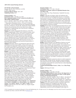 ARVO 2014 Annual Meeting Abstracts 233 The fiber cell