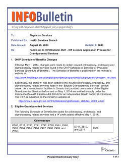 IHF Licence Application Process for Grandparented Services