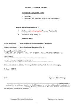Inspection form - kleblrpharm.org