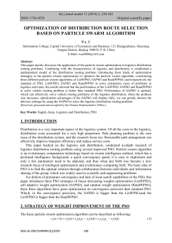 230/242 - International Journal of Simulation Modelling