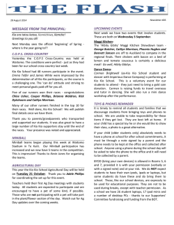 Issue #26 - Kio Kio School