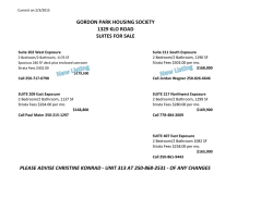GORDON PARK HOUSING SOCIETY 1329 KLO ROAD SUITES