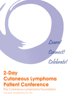 Download Agenda - Cutaneous Lymphoma Foundation