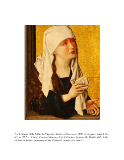 Fig. 1. Master of the Stötteritz Altarpiece, Mother of - art309