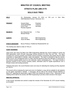 January 2014 Minutes PDF