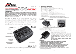 Anleitung HITEC multicharger X4 Micro_131111_JES