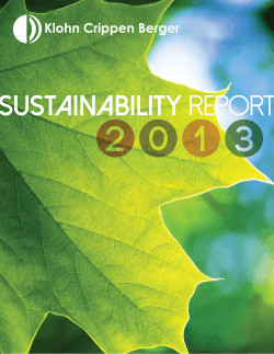 Sustainability Report 2013.indd