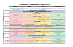 2014 ARMA Houston Conference Agenda