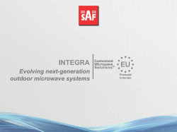 Introducing Integra Next Generation Microwave