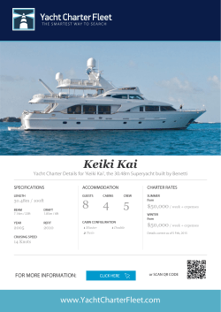 KEIKI KAI Yacht Charter Download PDF