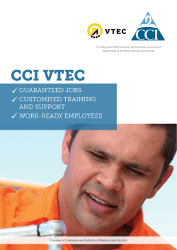 CCI VTEC - Chamber of Commerce and Industry
