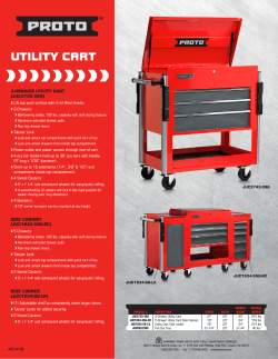 Proto® Utility Cart (P21418)