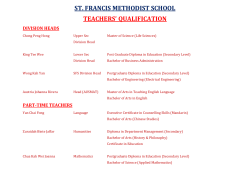 here - St. Francis Methodist School