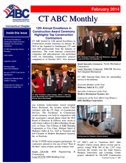 CT ABC Newsletter February 2014.pub