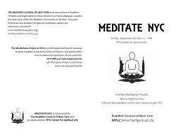 MNYC_Program - Buddhist Council of New York