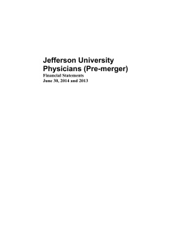 2014 - Thomas Jefferson University