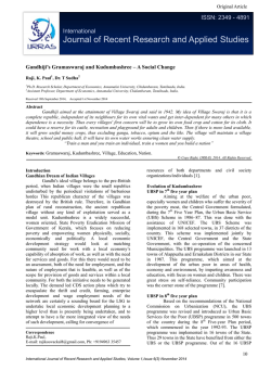 Journal of Recent Research and Applied Studies
