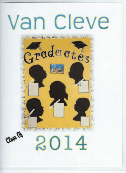 Van Cleve 2014 Yearbook - The New York Institute for Special
