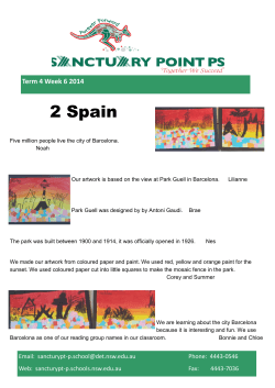 Term 4 Week 6 2014 - Sanctuary Point Public School