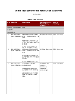 in the high court of the republic of singapore
