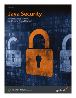 Java Security - Inductive Automation