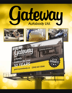 Gateway Autobody in Winnipeg, MB