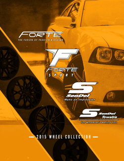 Catalog - Forte Wheels