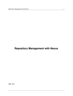 Repository Management with Nexus - Books