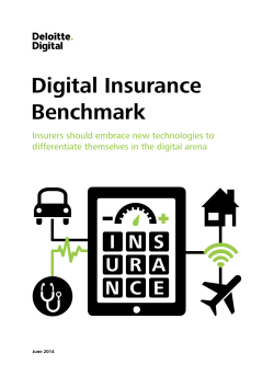 Digital Insurance Benchmark