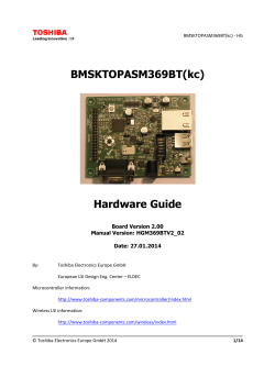 Hardware Guide - Panasonic Industrial Devices