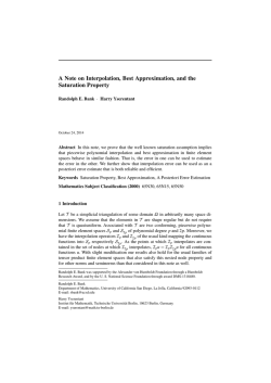 Download (PDF) - Institut f&uuml;r Mathematik