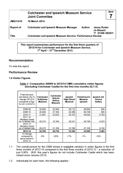 JMS/13/18 Performance Report PDF 66 KB