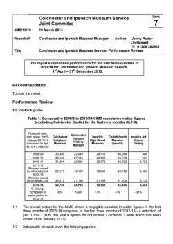 JMS/13/18 Performance Report PDF 66 KB