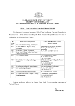 Dr.BRAMBEDKAR OPEN UNIVERSITY STUDENT SERVICES