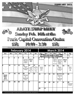 ABATE Lincoln Land February 2014 Newsletter 1