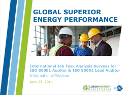 iso 50001 - Clean Energy Ministerial